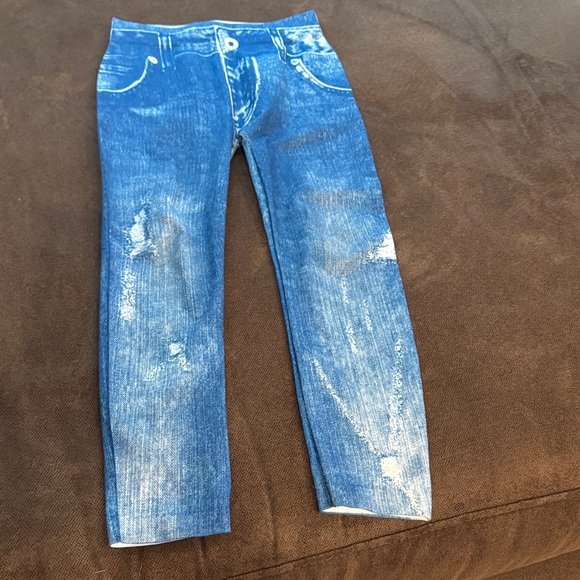Stylish Blue Kids' Straight Jeans - Picture 1 of 3